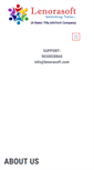 Mobile Screenshot of lenorasoft.com